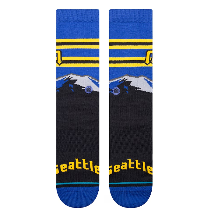 Male Seattle Mariners Stance Royal 2023 MLB City Connect Crew Socks