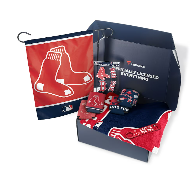 Boston Red Sox Fanatics Pack Tailgate Game Day Essentials Gift Box - $80+ Value