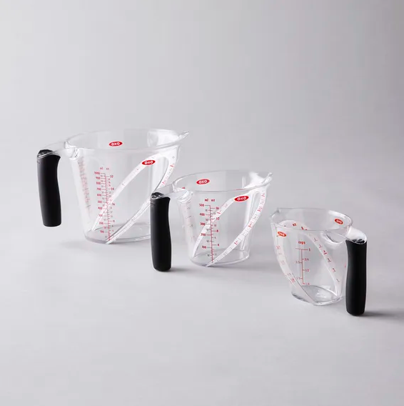 OXO 3-Piece Angled Measuring Cup Set