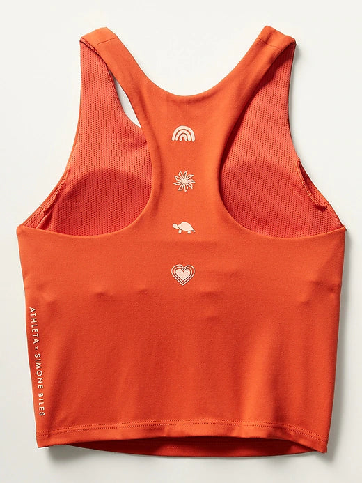 Athleta Girl x Simone Biles Long Distance Bra