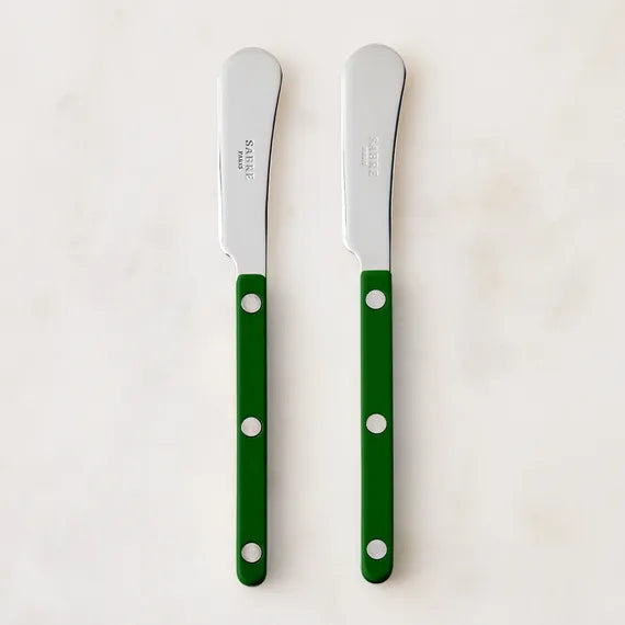 Sabre Bistrot Shiny Finish Spreaders, Set of 2