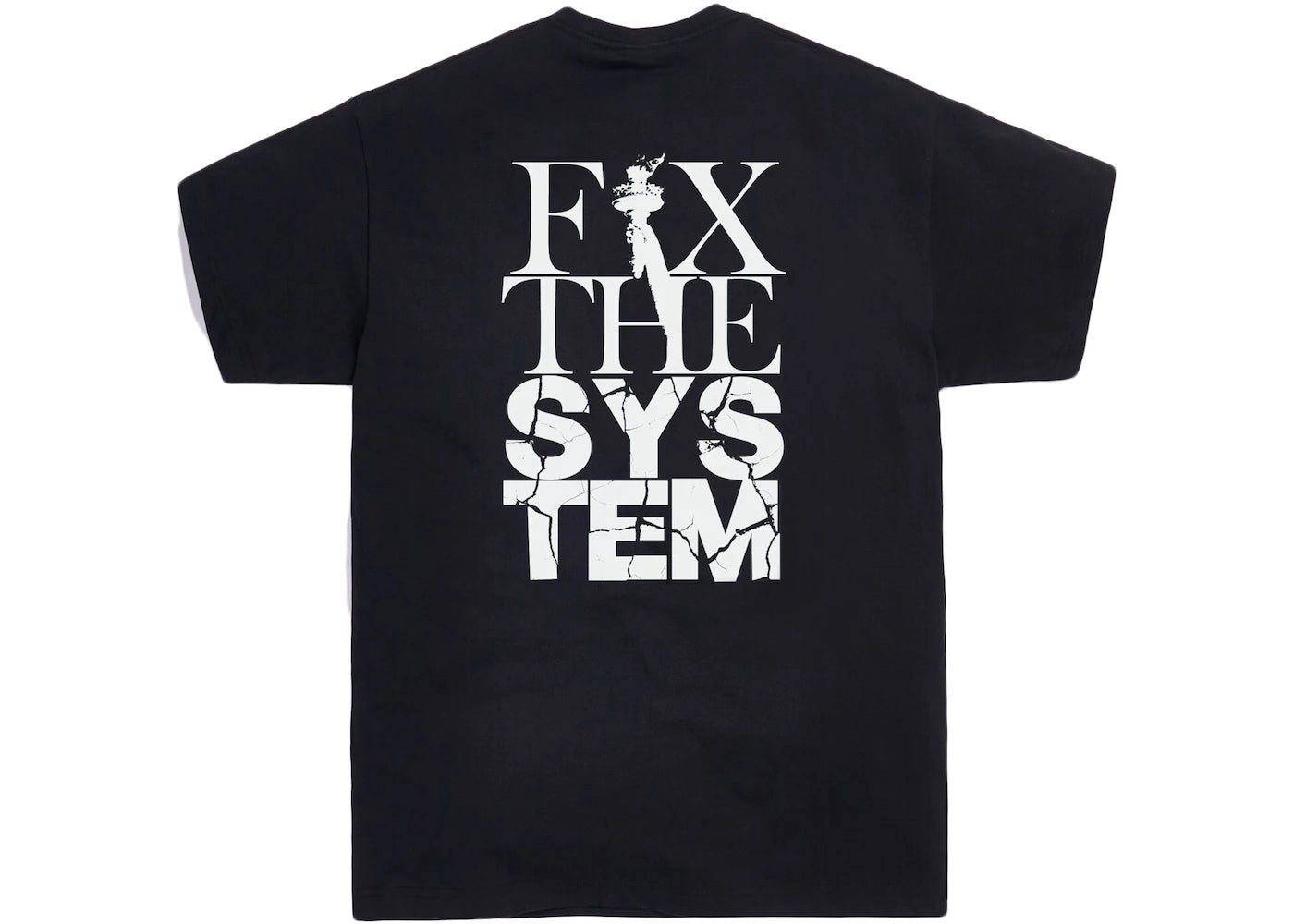Kith FIX THE SYSTEM Tee Black