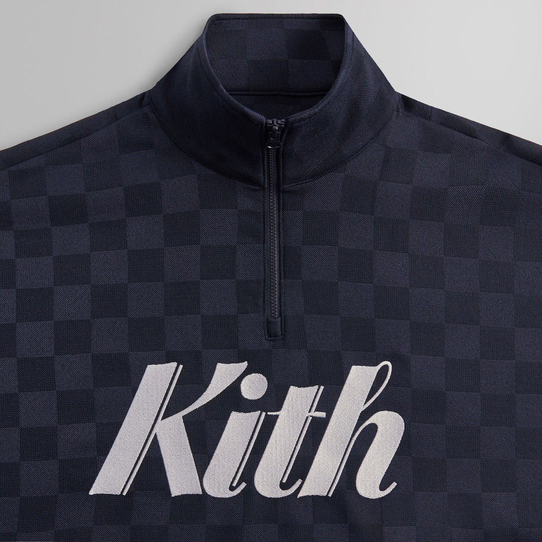 Kith Double Knit Davis Quarter Zip Pullover