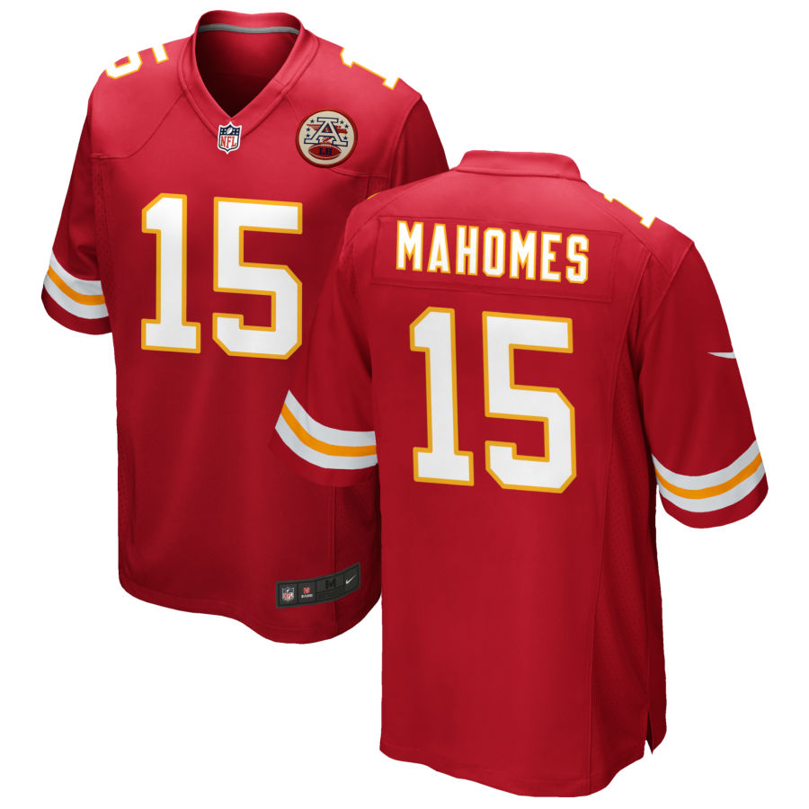 Men's Kansas City Chiefs Nike Red Custom Game Jersey