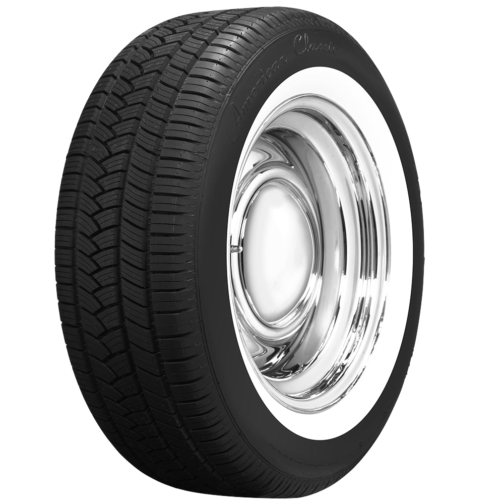 American Classic Radial | 1 3/4 Inch Whitewall Tire | 235/55R17