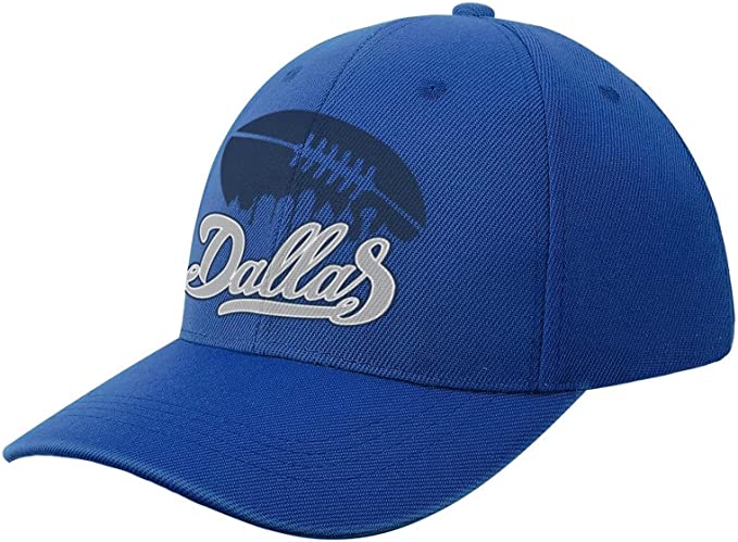 Dallas American Football Fans Adjustable Baseball Cap Blue