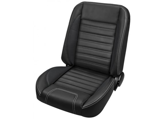 BROTHERS TRUCKS BUCKET SEATS SPORT - BLACK WITH RED STICHING