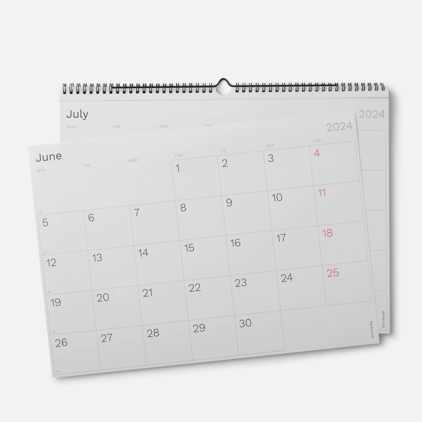 2024 Monthly Wall Planner