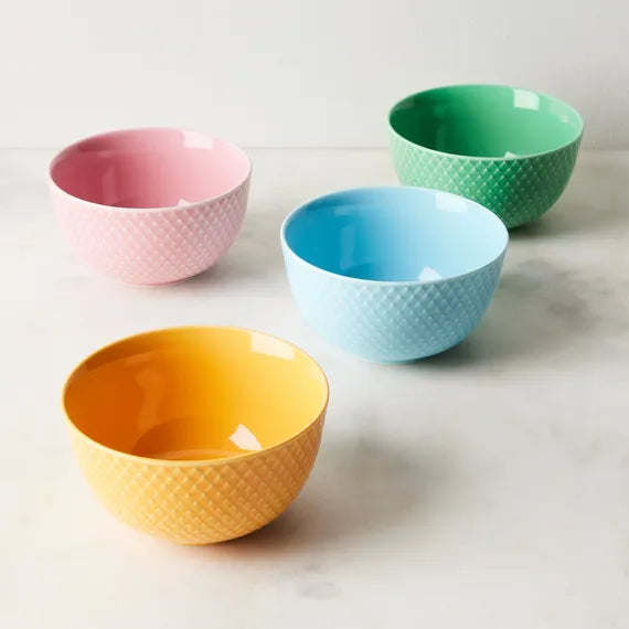 Rhombe Color Porcelain Mini Bowl