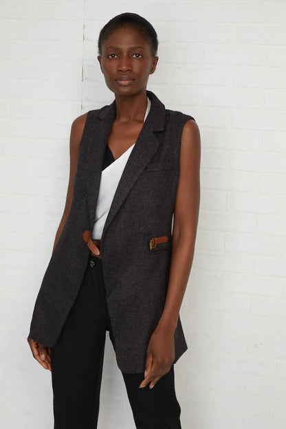 CHOKO'S SLEEVELESS WOOL VEST