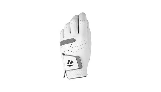 TaylorMade 2018 Tour Preferred Flex Glove, Medium, White, Left Hand
