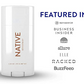Native Deodorant | Natural Deodorant for Women and Men, Aluminum Free with Baking Soda, Probiotics, Coconut Oil and Shea Butter | Unscented