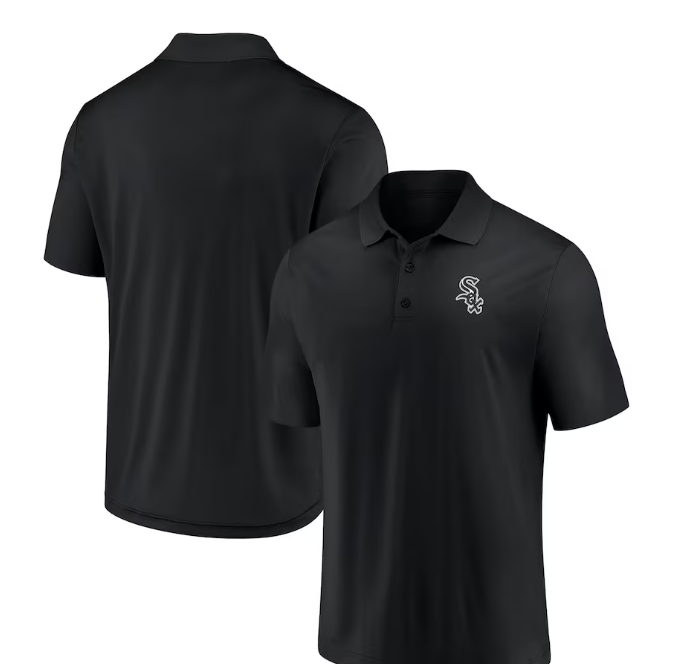 Men's Chicago White Sox Fanatics Branded Black Winning Streak Polo