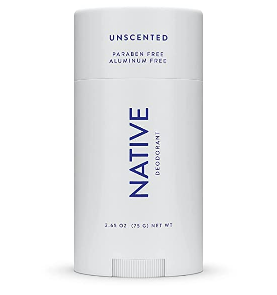 Native Deodorant | Natural Deodorant for Women and Men, Aluminum Free with Baking Soda, Probiotics, Coconut Oil and Shea Butter | Unscented