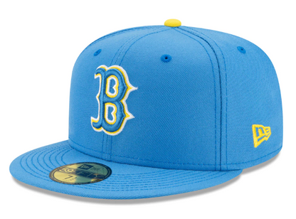 Men's Boston Red Sox New Era Light Blue 2021 City Connect 59FIFTY Fitted Hat