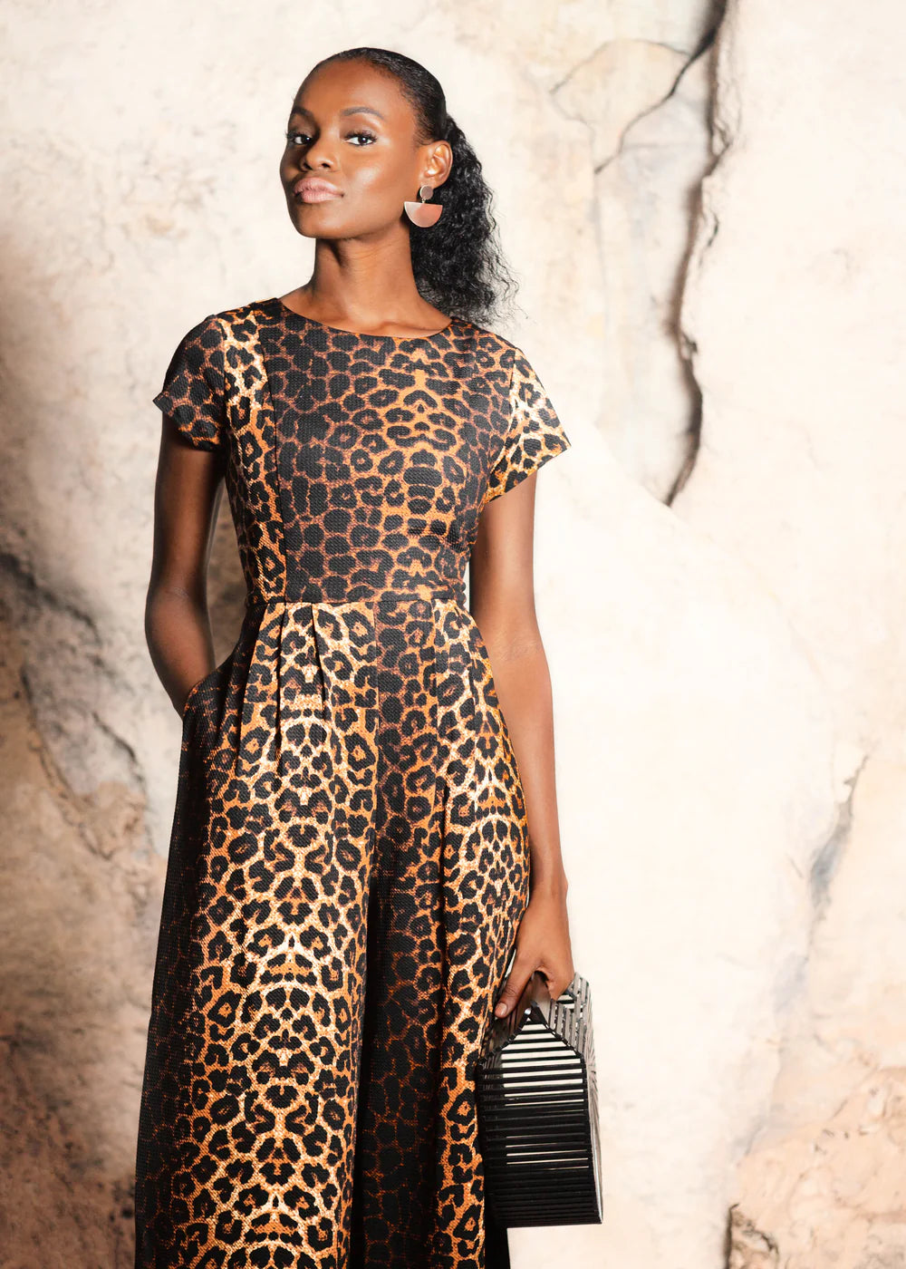 CHOKO'S PRINT JUMPSUIT