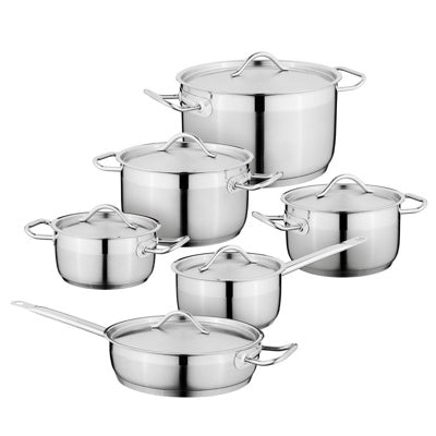 Le Creuset Stainless Steel 10 Piece Set