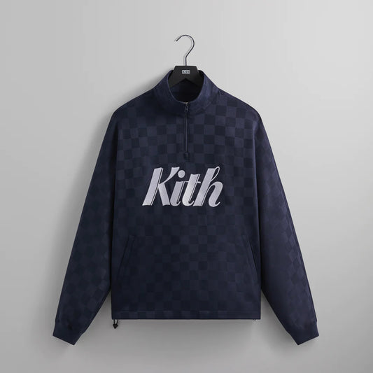 Kith Double Knit Davis Quarter Zip Pullover