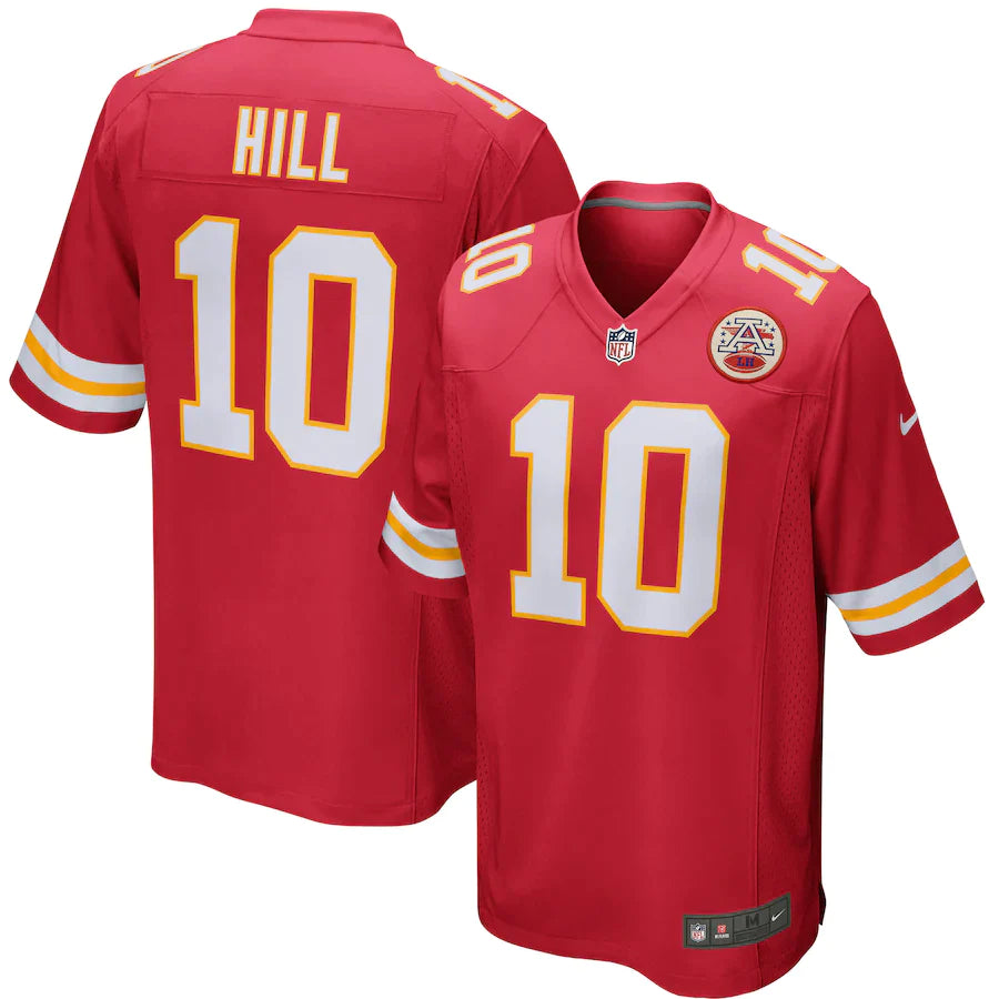 Men's Kansas City Chiefs Nike Red Custom Game Jersey