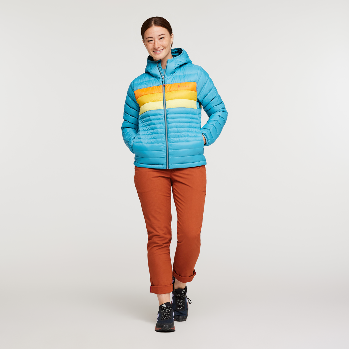 Fuego Hooded Down Jacket - Women's