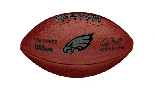 Philadelphia Eagles Wilson Metallic Official Duke Football