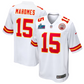 Patrick Mahomes Kansas City Chiefs Nike Super Bowl LVII Patch Away Game Jersey - White