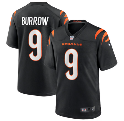 Joe Burrow Cincinnati Bengals Nike Game Jersey - Black