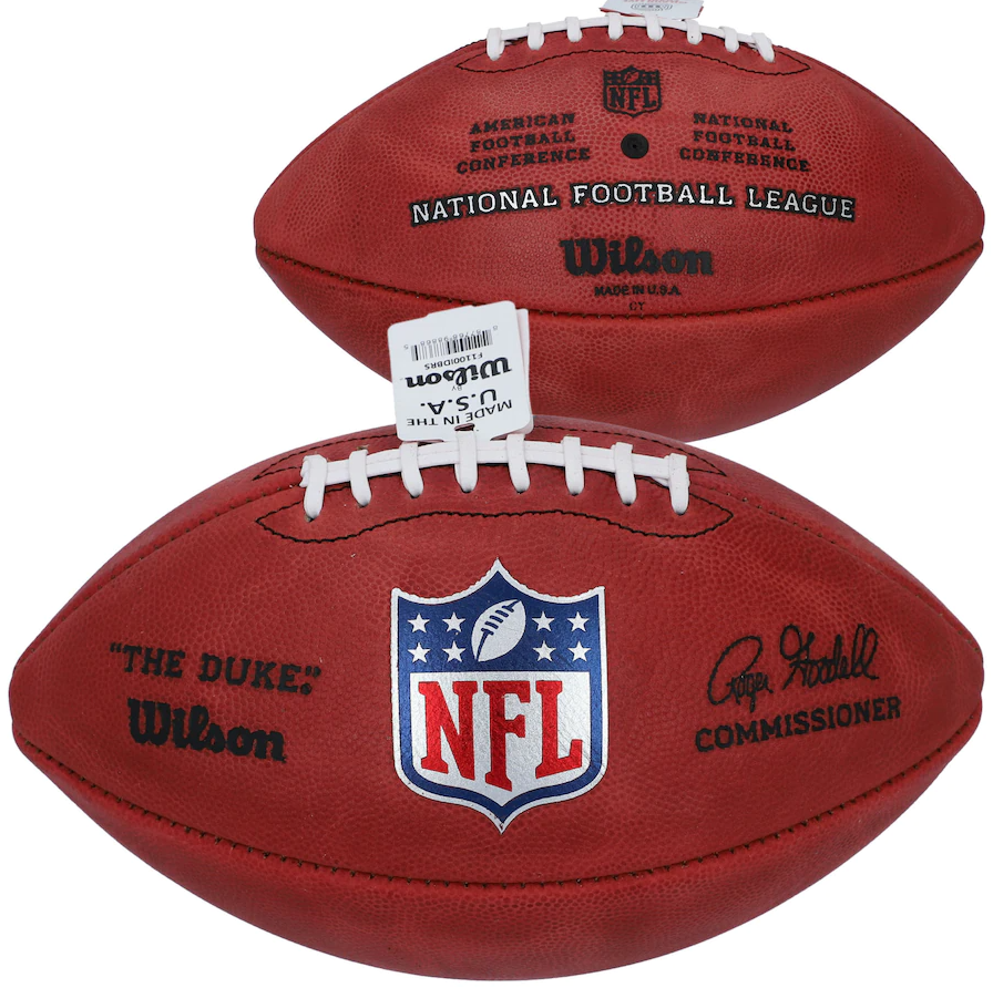 Fanatics Authentic Wilson "The Duke" Official NFL Leather Game Football