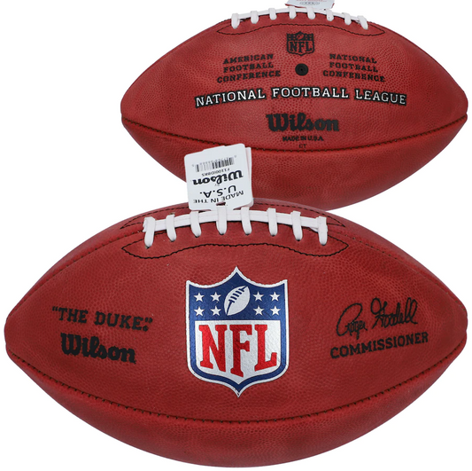 Fanatics Authentic Wilson "The Duke" Official NFL Leather Game Football
