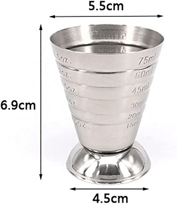 Measuring Cup Stainless Steel Cocktail