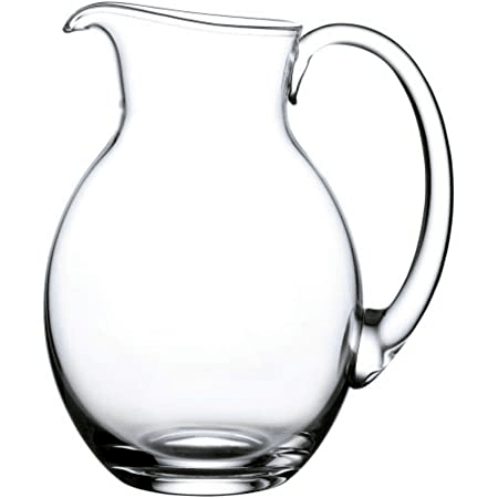 Napoli Glass Beverage Pitcher Clear