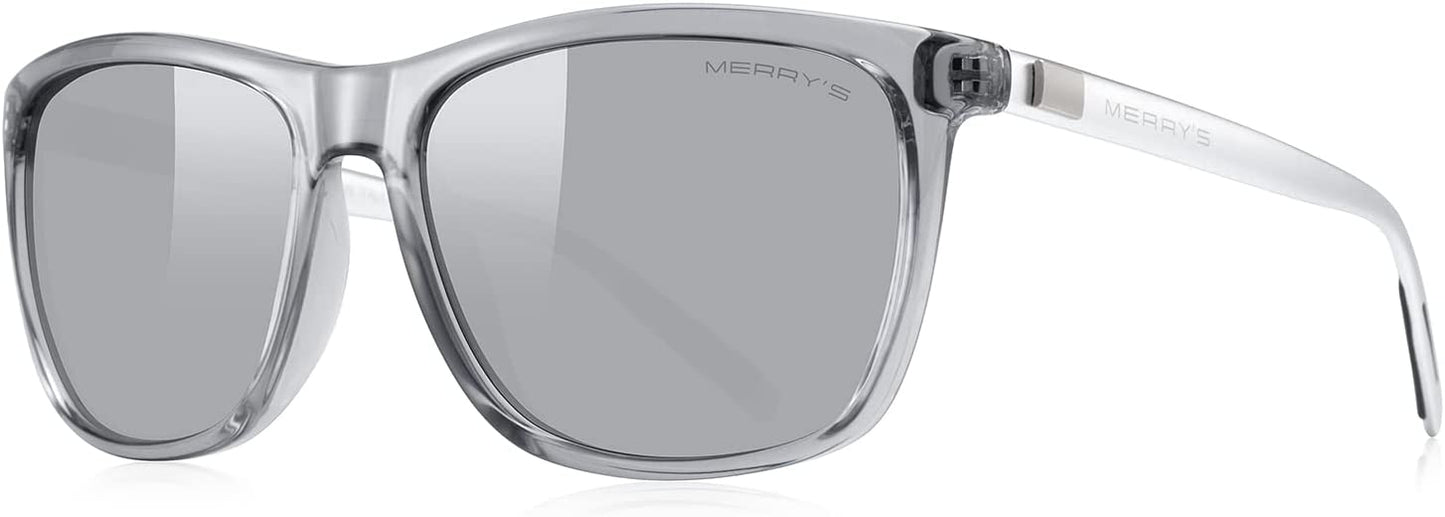 MERRY'S Unisex Polarized Aluminum Sunglasses Vintage S8286
