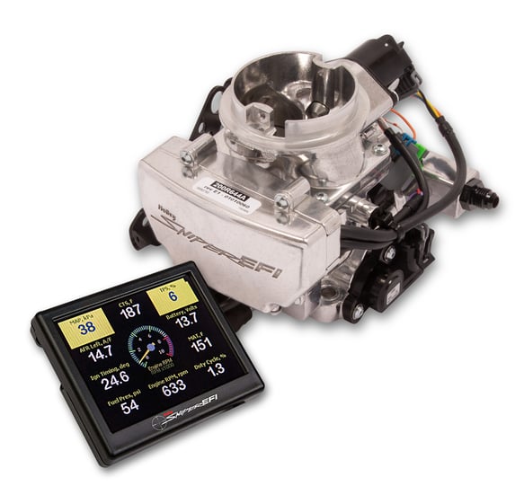 HOLLEY SNIPER EFI 2GC SMALL BORE - CLASSIC GOLD FINISH