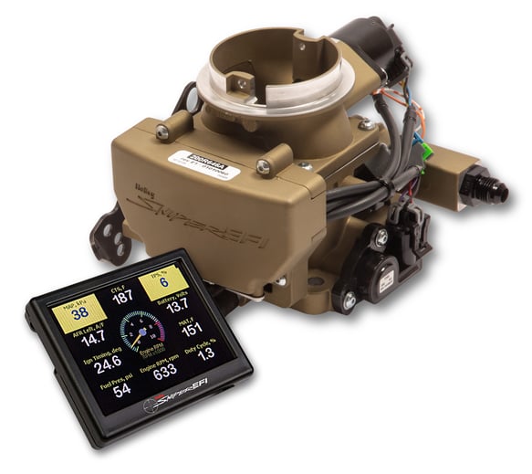 HOLLEY SNIPER EFI 2GC SMALL BORE - CLASSIC GOLD FINISH