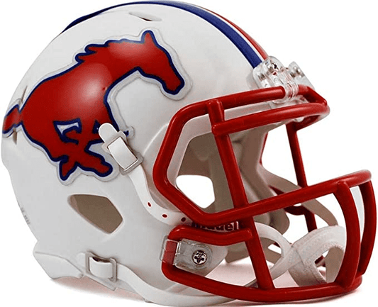 Riddell NCAA Southern Methodist (SMU) Mustangs Speed Mini Helmet