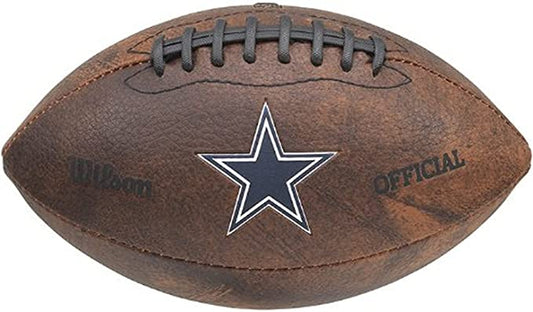 Dallas Cowboys Color Logo Football , 9-Inches
