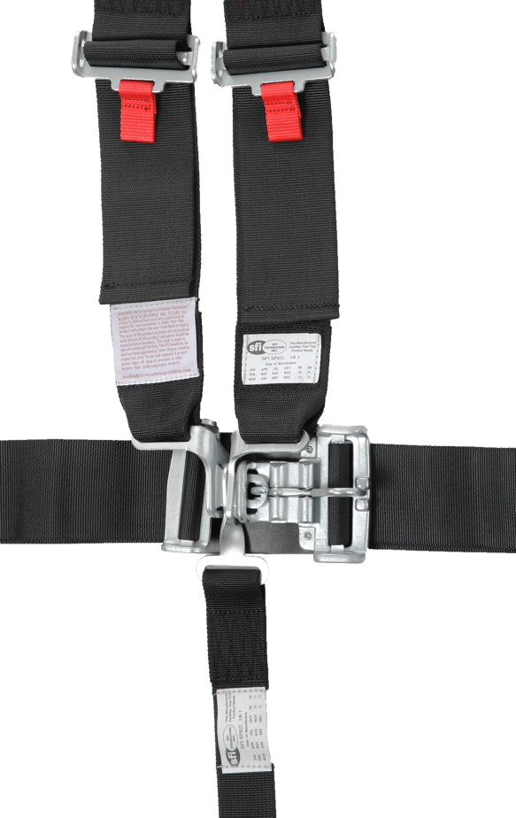 RACEQUIP LATCH & LINK 4 POINT V BELT HARNESS SET