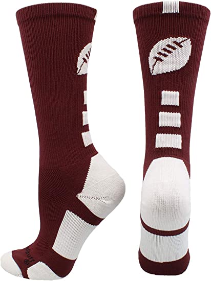 MadSportsStuff Football Socks Crew Length