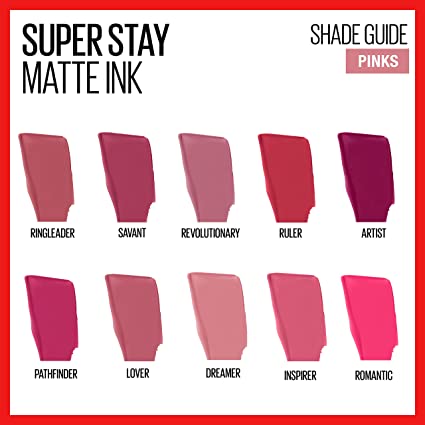 Maybelline New York SuperStay Matte Ink Liquid Lipstick, Loyalist, 0.17 Ounce