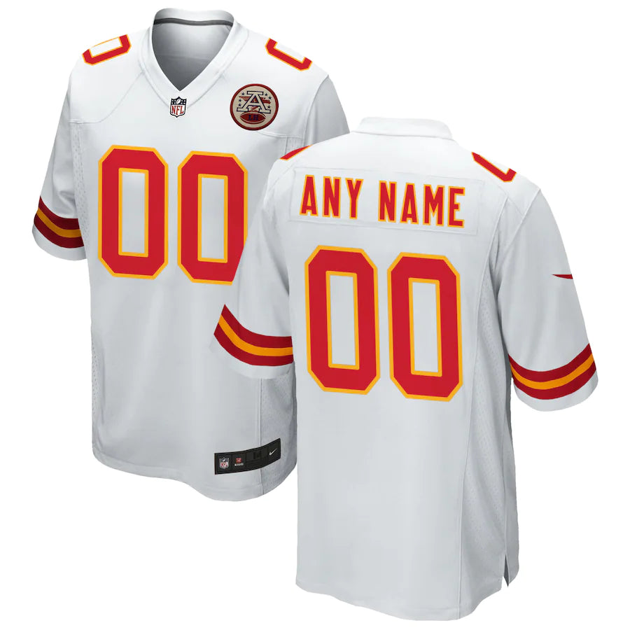 Men's Kansas City Chiefs Nike Red Custom Game Jersey