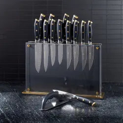 Black & Brass Series Block Set