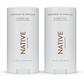 Native Deodorant | Natural Deodorant for Women and Men, Aluminum Free with Baking Soda, Probiotics, Coconut Oil and Shea Butter | Unscented