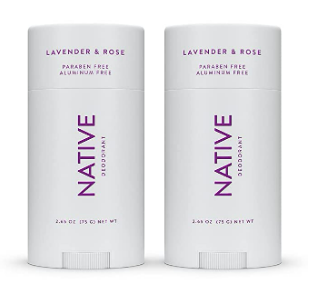 Native Deodorant | Natural Deodorant for Women and Men, Aluminum Free with Baking Soda, Probiotics, Coconut Oil and Shea Butter | Unscented