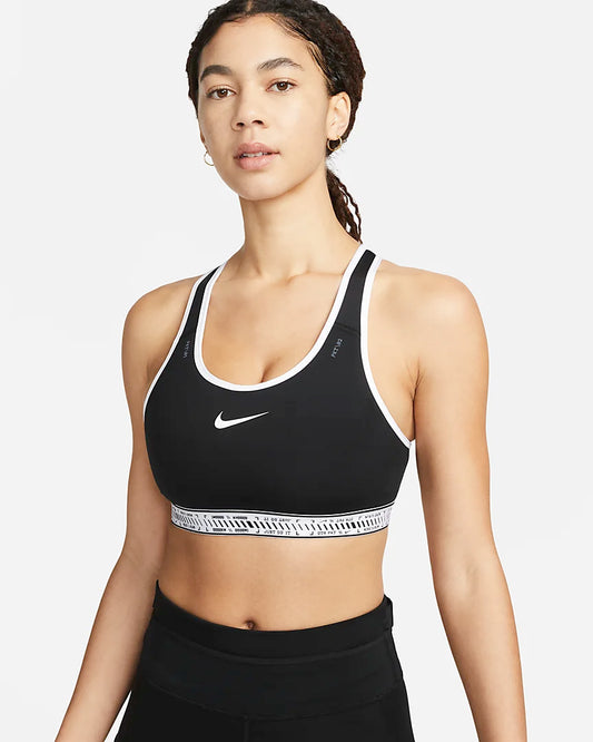 Nike Swoosh On The Run Women's Medium-Support Lightly Lined Sports Bra with Pockets