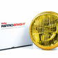 HOLLEY RETROBRIGHT LED FORWARD FACING LIGHT - HOUSING ONLY - YELLOW LENS - SOLD INDIVIDUALLY