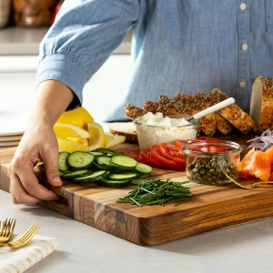 Teakhaus by Proteak Edge Grain Cutting Board