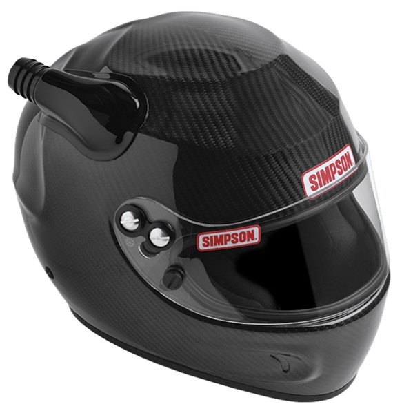 SIMPSON RACING SA2020 CARBON DEVIL RAY RACING HELMET