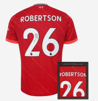 LFC Signed 21-22 Robertson Boxed Shirt