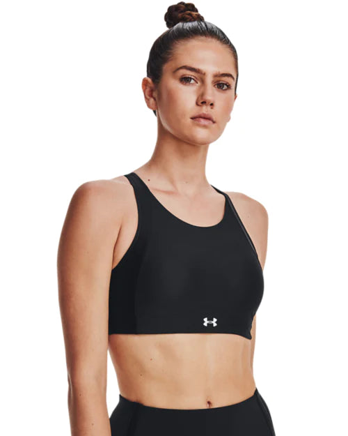 Women's UA Infinity Mid High Neck Shine Sports Bra